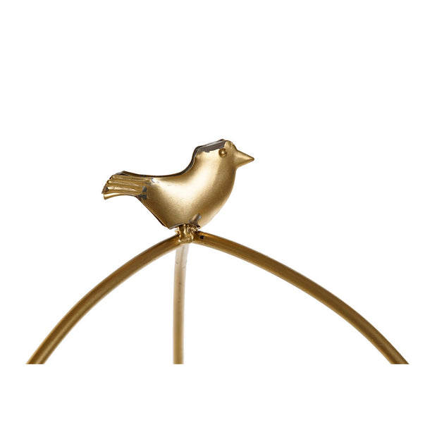 Obstschale DKD Home Decor Kristall Metall (28 x 28 x 49 cm)