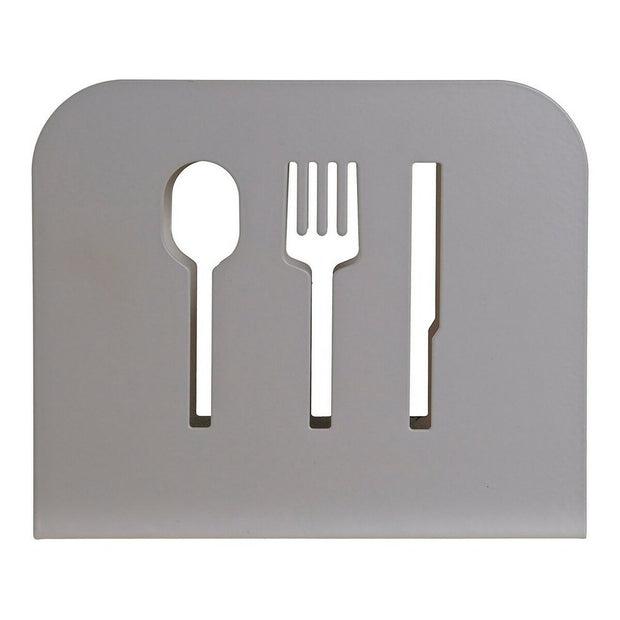 Serviettenring DKD Home Decor Beige Metall