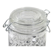 Gefäß DKD Home Decor Kristall Schwarz Eisen (10 x 12,5 x 20 cm) (1 L) (2 Stück) 10 x 12.5 x 20 cm 1 L (2 pcs)