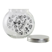Gefäß DKD Home Decor Kristall Schwarz Metall (15,5 x 11 x 15,5 cm) (1) (1,2 L) 15.5 x 11 x 15.5 cm 1,2 L (1 pcs)
