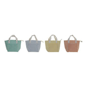 Cool Bag DKD Home Decor Orange Polyester Green Yellow (40 x 10 x 22.5 cm) (4 pcs)