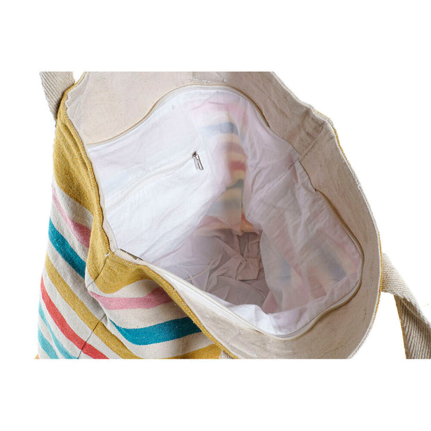 Beach Bag DKD Home Decor Multicolour (20 x 40 x 33 cm) (3 Units)