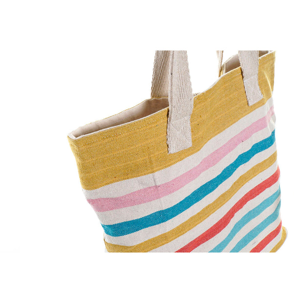 Beach Bag DKD Home Decor Multicolour (20 x 40 x 33 cm) (3 Units)