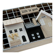 Teebox DKD Home Decor Life is Good Holz Metall (26 x 17 x 8 cm)
