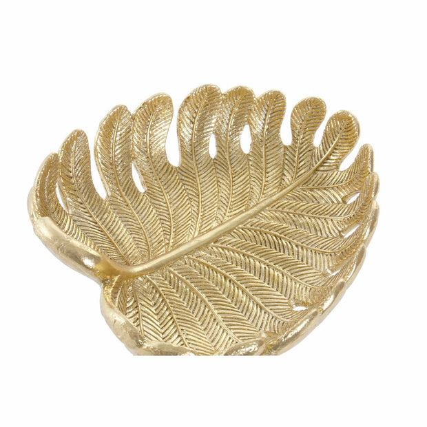 Schale DKD Home Decor Golden Harz (18.5 x 17.3 x 5.4 cm) (18 cm)