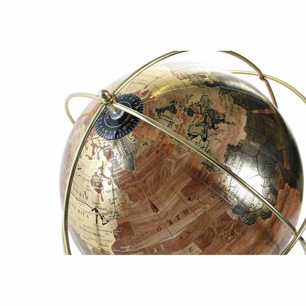 Globe DKD Home Decor Aluminium Marble PVC (33 x 33 x 33 cm)