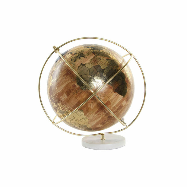 Globe DKD Home Decor Aluminium Marble PVC (33 x 33 x 33 cm)