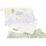 Set of clothes DKD Home Decor Cotton 0-6 Months animals Green Yellow (2 Units) (3 Pieces)