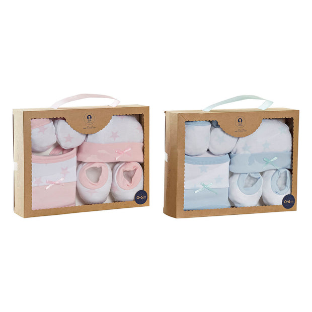 Gift Set for Babies DKD Home Decor Cotton Stars 0-6 Months