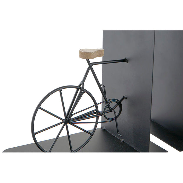 Bookend DKD Home Decor Bicycle Iron (2 pcs) (20 x 12 x 20 cm)