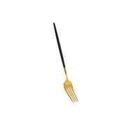 Besteck DKD Home Decor Schwarz Golden Edelstahl (3 x 1,5 x 13 cm)