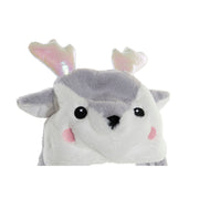 Child Hat DKD Home Decor Grey White (2 Units) (28 x 7 x 46 cm)