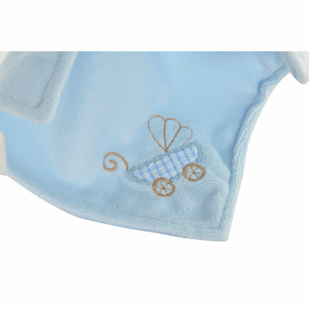 Teddy Bear DKD Home Decor Beige Polyester Celeste Light Pink (3 pcs) (20 x 25 x 13 cm)