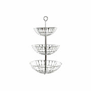 Obstschale DKD Home Decor Silber Metall Essbestecke (32 x 28 x 56 cm)
