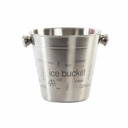 Eiskübel DKD Home Decor Silber Edelstahl (17 x 14 x 13 cm)