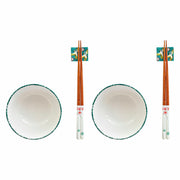 Sushi-Set DKD Home Decor (25 x 25 x 6,5 cm) (6 pcs)