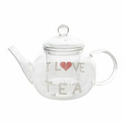 Teekanne DKD Home Decor Durchsichtig (250 ml) (14 x 8 x 15 cm)
