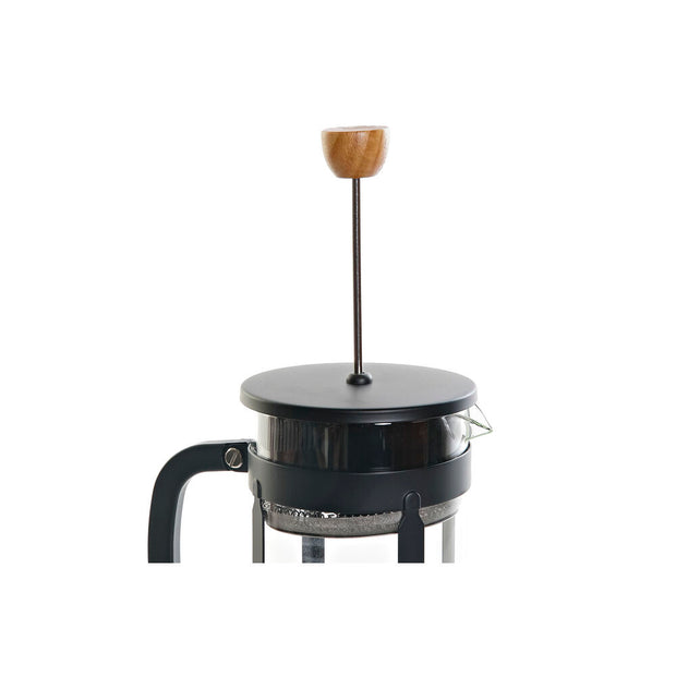 Kolben-Kaffeemaschine DKD Home Decor Schwarz Edelstahl (800 ml)