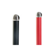 Küchenpapierrollenhalterung DKD Home Decor Rot Schwarz Metall (2 Stück) (15 x 15 x 34 cm)