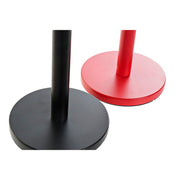 Küchenpapierrollenhalterung DKD Home Decor Rot Schwarz Metall (2 Stück) (15 x 15 x 34 cm)