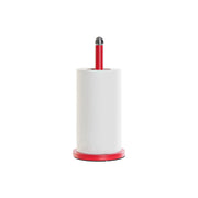 Küchenpapierrollenhalterung DKD Home Decor Rot Schwarz Metall (2 Stück) (15 x 15 x 34 cm)