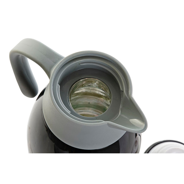 Thermoskanne DKD Home Decor 1 L Kristall PP (2 Stück)
