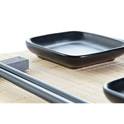Sushi-Set DKD Home Decor Bambus Steingut (7 pcs) (27,8 x 17,8 x 3 cm)