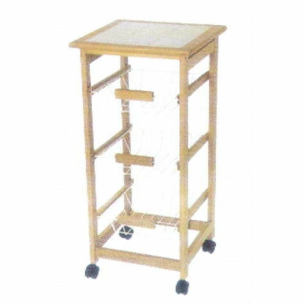 Gemüsewagen DKD Home Decor (37 x 37 x 76 cm)