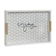 Schale DKD Home Decor Enjoy Holz Boho (35 x 25 x 4 cm)
