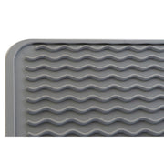 Abtropfsieb für die Spüle DKD Home Decor Grau Silikon (40 x 30,5 x 0,5 cm)