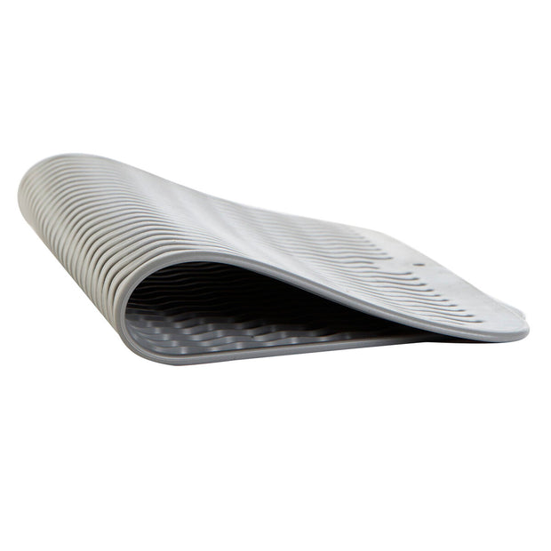 Abtropfsieb für die Spüle DKD Home Decor Grau Silikon (40 x 30,5 x 0,5 cm)