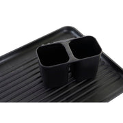 Abtropfsieb für die Spüle DKD Home Decor Schwarz Edelstahl PP (45 x 30,5 x 30 cm)