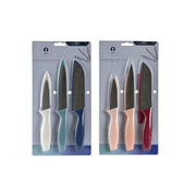 Messerset DKD Home Decor Edelstahl PP 2 Stück 3 Stücke (2 x 1,5 x 19,5)