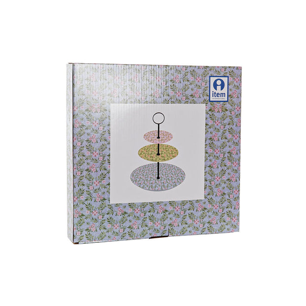 Obstschale DKD Home Decor Porzellan Metall (20 x 20 x 30 cm)