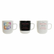 Henkelbecher DKD Home Decor Porzellan (380 ml) (4 pcs)