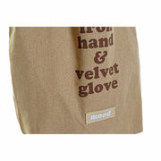 Shopping Bag DKD Home Decor Canvas Blue Pink Brown (43 x 15 x 66 cm) (3 pcs)