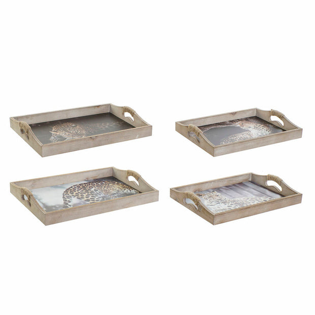 Schale DKD Home Decor (2 pcs) (40 x 30 x 6 cm)