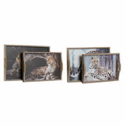 Schale DKD Home Decor (2 pcs) (40 x 30 x 6 cm)