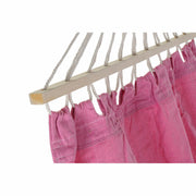 Hammock DKD Home Decor Pink Polyester Cotton Pinewood Fringe (255 x 80 x 28 cm)