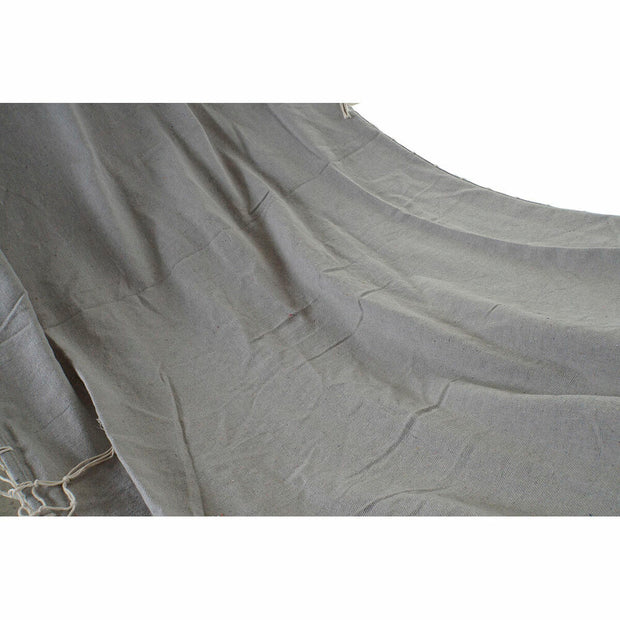Hammock DKD Home Decor Grey Polyester Cotton Pinewood Fringe (255 x 80 x 28 cm)