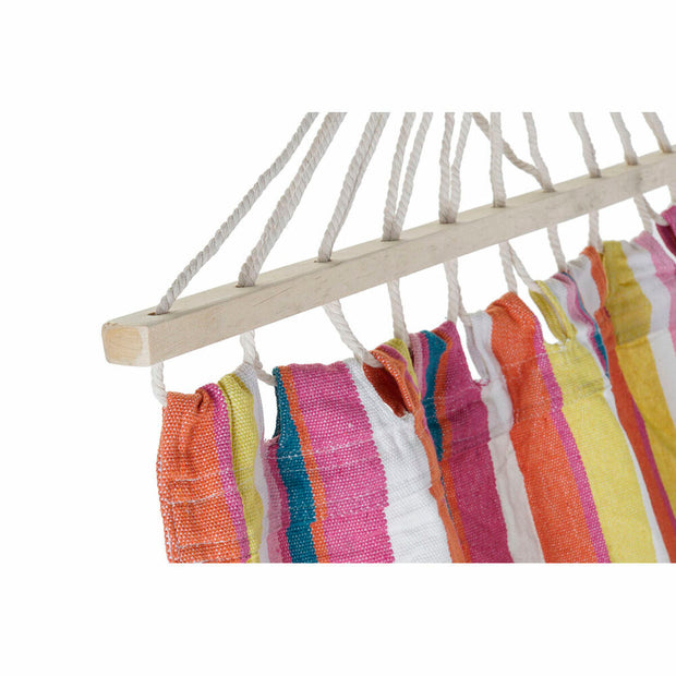 Hammock DKD Home Decor Multicolour Fir Stripes (200 x 80 x 3 cm)