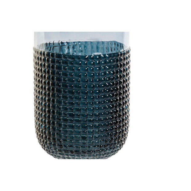 Kanne DKD Home Decor Kristall Blau (12.5 x 12.5 x 25 cm)