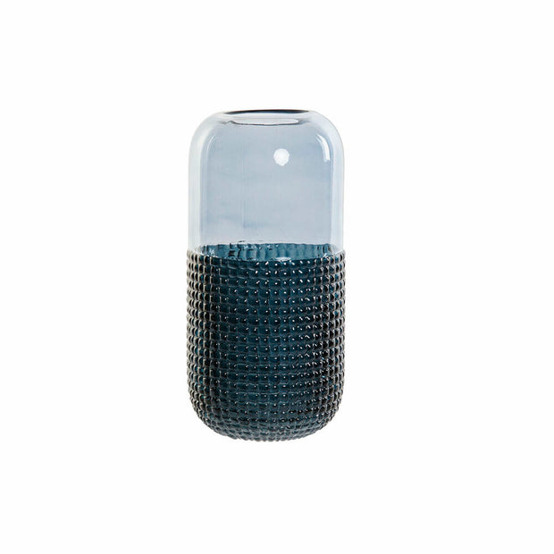 Kanne DKD Home Decor Kristall Blau (12.5 x 12.5 x 25 cm)
