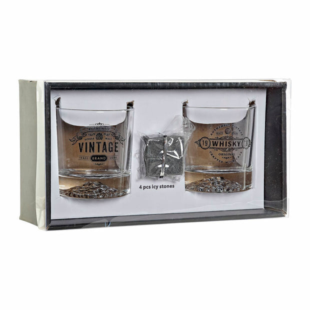 Gläserset DKD Home Decor Kristall Stein (320 ml) (6 pcs)