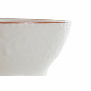 Schale DKD Home Decor Beige Steingut (14.7 x 14.7 x 7.7 cm)