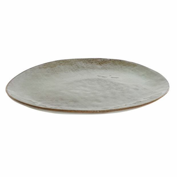 Flad plade DKD Home Decor türkis Steingut (14.9 x 11.5 x 2.4 cm)