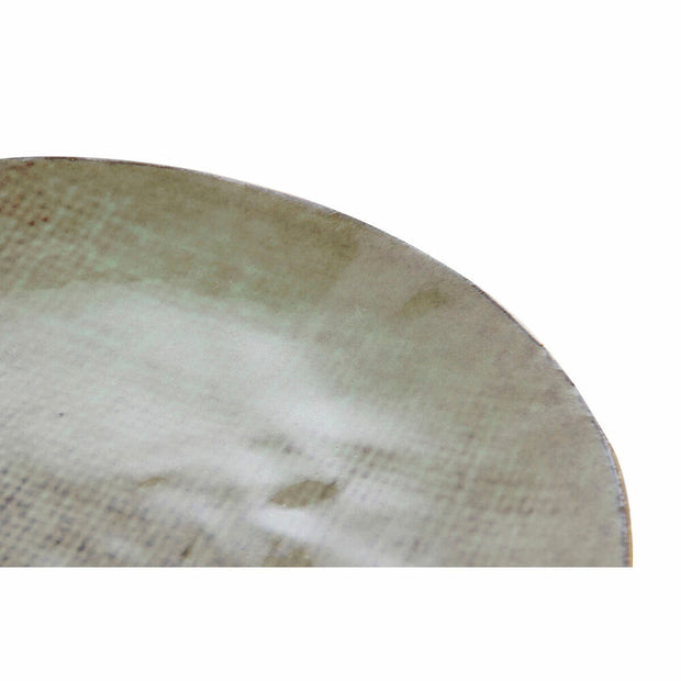 Flad plade DKD Home Decor türkis Steingut (14.9 x 11.5 x 2.4 cm)