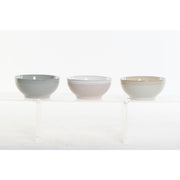 Schüssel DKD Home Decor Steingut (13,5 x 13,5 x 6,5 cm) (3 Stück)