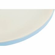 Flacher Teller DKD Home Decor Bone China Porzellan (3 pcs) (26 x 26 x 2 cm)