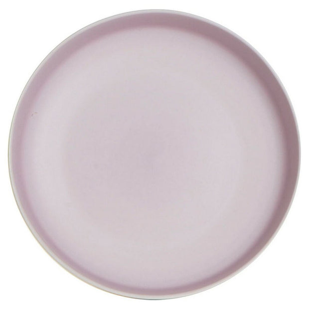 Flacher Teller DKD Home Decor Bone China Porzellan (19 x 19 x 3 cm) (3 pcs)